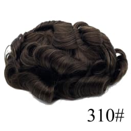 Thinnest 0.03mm Base PU Knot Men's Wig Transparent PU Men Toupee Men's Hair Pieces Unit Hair Replacement System Size 8x10 Inch