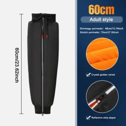 Winter Motorcycle Knee Brace Water Windproof Protection Men Riding Warm Leg Cover Outdoor Cycling Knee Pad Fall-Proof Guard