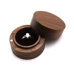 Wood Ring Box Jewelry Boxes and Organizers for Engagement, Proposal, Wedding Gift for Special Occasions