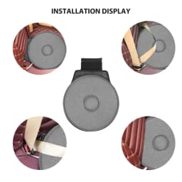 Car Seat Cushion Portable Soft Breathable 360 Degree Rotation Seat Cushion for Elderly Pregnant Women Rotating Car Seat Cushion