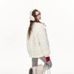 Korean Pink Floral Quilted Small Petite Down Cotton Parkas Women Stand Collar Button New Coat Fashion Warm Casual Cozy Soft