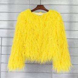 DEAT Fur Imitation Fur Coat Korean Version Pure Color Beach Wool Women's Short Coat Straight 2026 Winter Wram Jackets 11A06487
