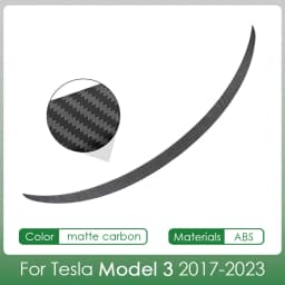 Spoiler for Tesla Model Y Juniper Accessories Spoilers Wings for Tesla Model 3 Highland Accessories 3/Y 2017-2027 ABS Material