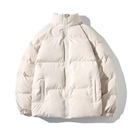 Autumn Winter Jacket Men Thicken Warm Cotton-padded Mens Jackets Slim Fit Stand Collar Youth Winter Jackets and Coats For Me