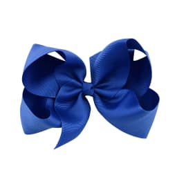 BABY BOWS 1Pcs 6inch Solid Colors Grosgrain Ribbon Hair Clips for Girls Large Hairpins Boutique Barrettes Kids Hair Accessories