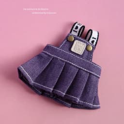 Jeans Doll Skirt Overalls Handmade DIY Bear Doll Overalls Multi-color Clothing Plush Toys For 15cm Cotton Doll Accessories