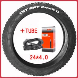 CST BFT 20inch 24inch Fat Tire Snow Beach Bicycle Tire 20x4.0 20X2.4 24x4.0 Electric Snowmobile MTB Bicycle Anti-Slip Fat Tire