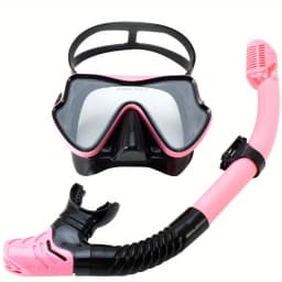 Diving Mask Snorkel Set For Adults Tempered Glass Professional Panoramic Scuba Snorkel Gear Swimming Training Snorkeling Kit