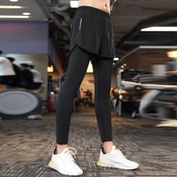 Men's Sport Pants 2 in1 Training Athletic Tracksuits Sportswear Workout Male Jogging Trousers Gym Fitness Running Pants Men