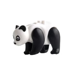 MOC City Animal Building Block Figures Goat Sheep Dog Lion Panda Cheetah Parrot DIY Farm Street View Accessories Bricks Toy Gift