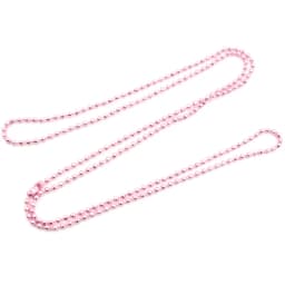 5pcs 1.5 2.0 2.4mm Length 65cm Gold Bronze Silver Colors Plated Ball Beads Chain Necklace Bead Connector For Charms Base Tray