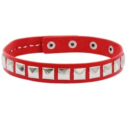 Punk Black Women PU Leather Square Rivets Choker Collar Necklace Hip Hop Female Girls Party Jewelry 2026 Neck Accessories