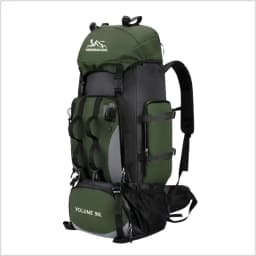 90L Waterproof Hiking Backpack Camping Rucksack Large Capacity Travel Outdoor Sports Bag for Trekking Backpacking and Adventure