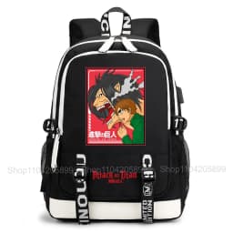 Attack on Titan Backpack Anime Mochila Student School Bag Boys Girls Gift Casual Daily Travel Rucksack