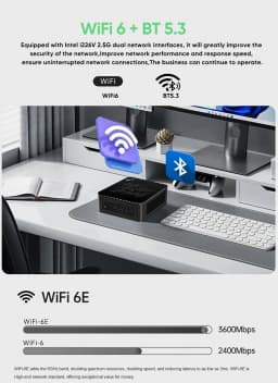 Topton Gaming Computer Mini PC AMD Ryzen AI 9 H 465 ES HX 370 ES OCuLink USB4 2x2.5G LAN Desktop Office Mini PC Windows 11 WiFi6