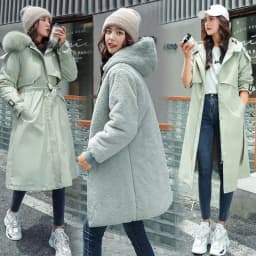 2025 Winter Jacket Women Parkas Thick Warm Fur Lining Long Parka Female Windbreakers Hooded Padded Coat Distachable Outwear 6XL