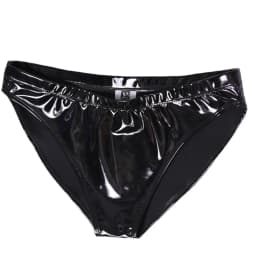 S-3XL High Waist Wet Look PVC Booty Shorts Women Shiny PU Leather Bikini Short Hot Pants Trunks Tights Sexy Micro Mini Bermudas