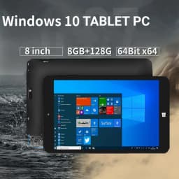 8 INCH 8GB RAM 128GB ROM 64 Bit T10 Windows 10 Tablet PC 1280*800 Pixel Quad Core AR3 Dual Camera 4000mAh Battery