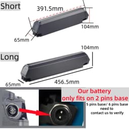 Reention Dorado Plus Ebike Battery 36V 10.4Ah 12Ah 14Ah 13Ah 15Ah 16Ah 17.5Ah 18Ah 20Ah 48V 10.4Ah 14Ah For Reention Dorado Plus