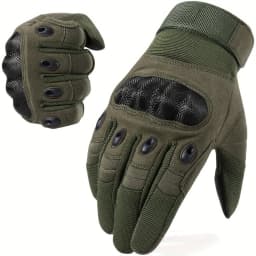 Tactical Men Full Finger Gloves Hard Knuckle Touch Screen Non-slip Wear-resistant Gloves for Outdoor Airsoft Hunting Hiking