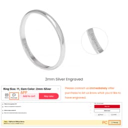Custom Engrave Real Pure 925 Sterling Silver Rings For Women And Men Simple Couple Ring Smooth Wedding Band For Lovers Jewelry