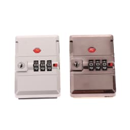 Metal Password Lock 3 Digit Combination Lock Travel Suitcase Luggage Chest Hardware Lock Coded Locker Gift Case Padlock