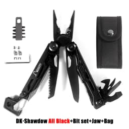 DAKOYU-Multi-functional Swiss Tool with Whistle, Outdoor Pliers, DKShadow Available In Multiple Colors, Outdoor Camping Equipmen