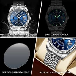 BINBOND Original Couple's Quartz Watches Luminous Waterproof Men's Women's Watch Mujer Reloj Ofertas Hoy Relogios Casal