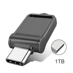 Lenovo Flash Drive 2TB High-Speed USB 3.2 Type-C OTG Metal Pen Drive 2TB Portable Memory USB Stick For Computer Data Storage
