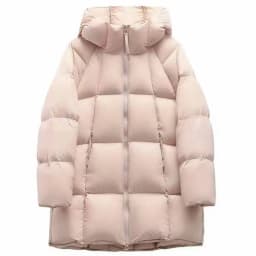 2026 Winter New Puff Down Cotton Jacket Women's Medium Long Thicken Hooded Coat Lady Warm Down Jackets Female Parker Overcoat