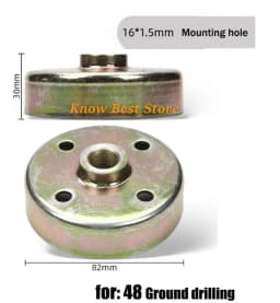 1PCS Clutch Drum Passive Discs for Lawn Mower Hedge Trimmer Ground Drill Parts Repair Replacement