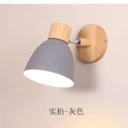 Minimalist Macaroon 6 Color Steering Head E27 Nordic Wall Lights Bedside Wall Sconce Modern Wall Light for Bedroom Nordic
