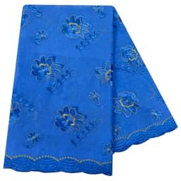 100% Cotton Fabric Rayon Cotton Thread Eembroidered Scarf High Quality African Women Hijab Muslim Scarf Dubai Excellent Style