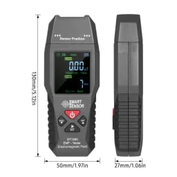 SMART SENSOR ST1393 EMF Meter Electromagnetic Field EMF Detector Handheld Digital LCD Electromagnetic Field Radiation Tester