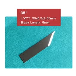 10Pcs Aoke Kasemake AMEIDA RUK Vibration Knifes Blade Cutter Head Oscillating Blade 16°-45°For CNC Genuine Leather Machine