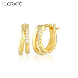 925 Silver Needle Korean Style Hoop Earrings Elegant Fashion Jewelry Minimalist Exquisite For Women Birthday Gifts
