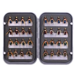 Fly Fishing Flies Kit Artificial Bait Nymph Scud Fly Bug Worm Trout Fishing Flies Insect Fishing lure Pack of 4pcs /8pcs /32pcs