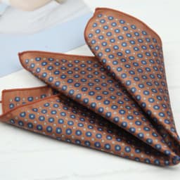 2026 Oversized Silky Pocket Square For Men 27CM Luxury Floral Dots Pocket Square Wedding Hanky Paisley Chest Towel Suits Scarf