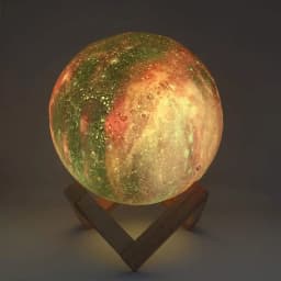 ZK20 3D Printing Moon Lamp Galaxy Moon Light Kids Night Light 16 Color Change Touch Remote Control Galaxy Light Dropshipping