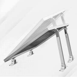 CP-SETUNO 26in Adjustable Solar Panel Tilt Mount Brackets Support up to 100W-500 Watt Solar Panel for Any Flat Surface, Roof, RV