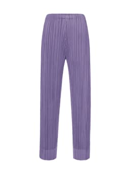 Miyake Pleated Simple Casual Ankle-Length Pants Spring Summer Autumn Pencil Pants Korean Fashion Women Basics Trousers In Stock
