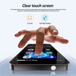 UNIWA F26 Pro 4G 3.5'' Touch Screen Keypad Phone Android 11 2GB+16GB 2850mAh Dual SIM Card Cellphone Whatsapp Google Smartphone