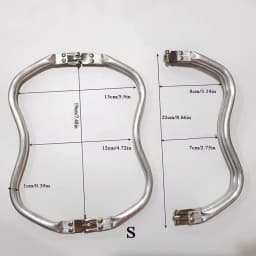 DIY Metal Purse Frame Handle Kiss Clasp Lock For Bag Sewing Craft Tailor Bag Accessories Frame For Purse Backpack Bags Parts
