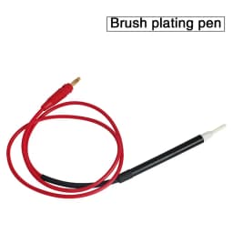 TOKTOS Brush Plating Pen Kit with 10 Replacement Tips 20-44mm Jewelry Gold Silver Electroplating Repair Pen Accessories