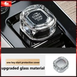 For Volvo XC60 S90 XC90 S60 V60 V90 One Click Start Crystal Knob Cover Knob Protective Trim Interior Modification Accessories