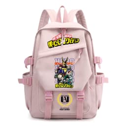 My Hero Academia Anime Print Small Backpack for Girls Lightweight Student Bookbag School Daypack
