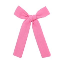 Long Tail Linen Hair Bow Clips for Little Girl Kids Mom Women Ponytail Knot Bows Alligator Clip Hair Accessories