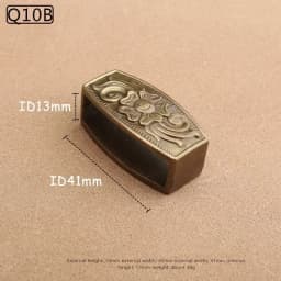 1Pc Deepeel 35/40mm Pure Copper Man Belt Buckle Ring Metal Solid Brass Waistband Loop Clasp Men Belts Leather Crafts Accessories