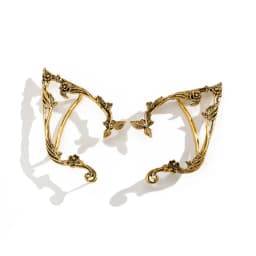 PuRui Popular Gold Color Elf Flower Leaf Ear Clip Cute Jewelry Accessory Fairy Piercing Earrings Wedding Girls Jewelry Gifts New