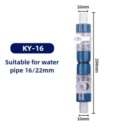 Aquarium Quick Connect water pipe water flow controller Fish Tank Filter Barrel Quick Connect Connector reducer adapter 12/16mm